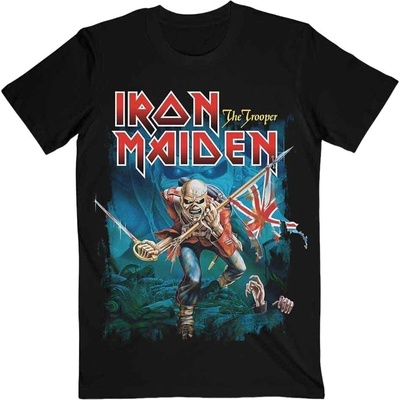 Iron Maiden Trooper Eddie Large Eyes Black M Риза (IMTEE168MB02)