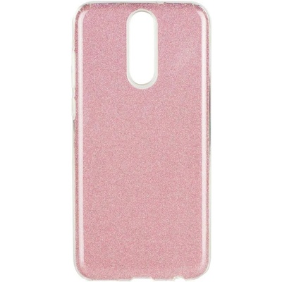 Forcell Блестящ Силиконов Калъф за Nokia 7.1, Forcell Shining Case, Розов (5900217288794)