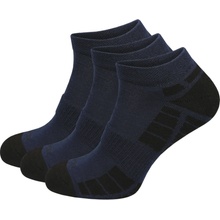 MOOA Silver Bamboo Low 3-pack modrá čierna