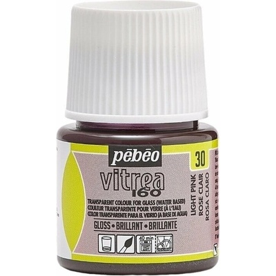 Pébéo Vitrea 160 Farba na sklo Light Pink 45 ml 1 ks