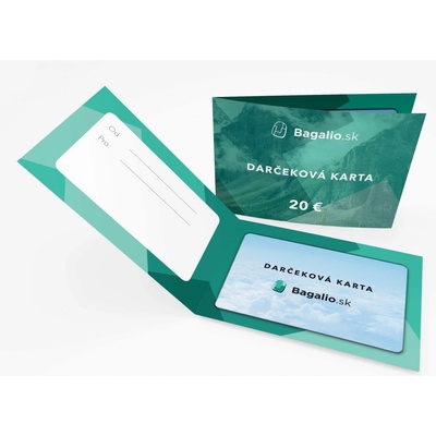 Darčeková poukážka 20 €