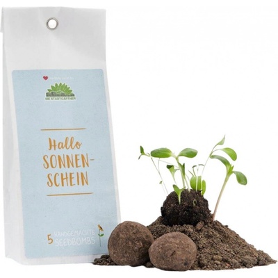 Die Stadtgärtner Seed Bombs "Ahoj slniečko" 1 sada