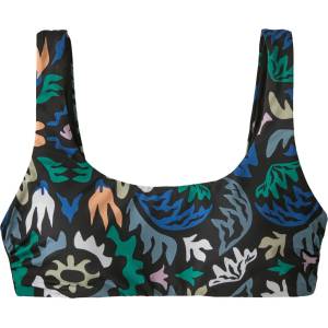 Patagonia Дамско бикини горнище Patagonia Women's Wave For It Top Bikini top - Kaleido: Black - размер XL (150-4449-0515)
