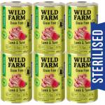 WILD FARM Premium Grain Free Lamb and Tuna 6x400g - беззърнена храна за кастрирани котки