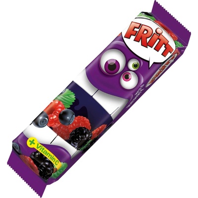 Fritt žvýkací bonbóny lesní ovoce + vitamín C 70 g
