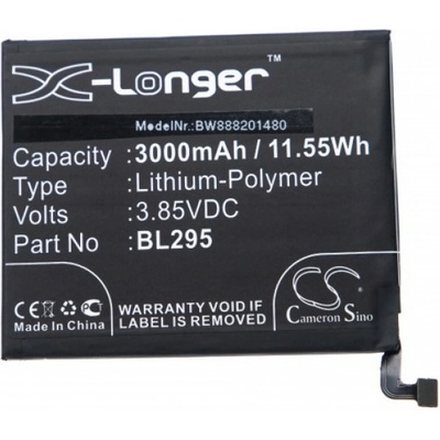 VHBW Батерия за Lenovo K5s / K9, BL295, 3000 mAh (888201480)