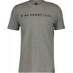 Scott Мъжка тениска Scott No Shortcuts S/S T-shirt - Light Grey Melange (016-9615-0212)