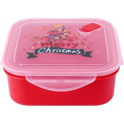 Toro Dóza s ventilom vianočný motív 18 x 18 x 6,5 cm 1,2 l