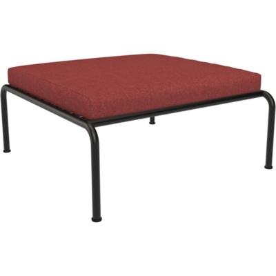 HOUE Avon II. Červená čalouněná zahradní podnožka