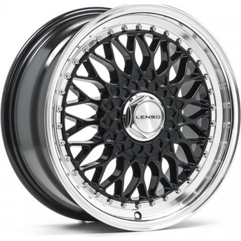 LENSO BSX 7,5x17 5x112 ET35 gloss black polished