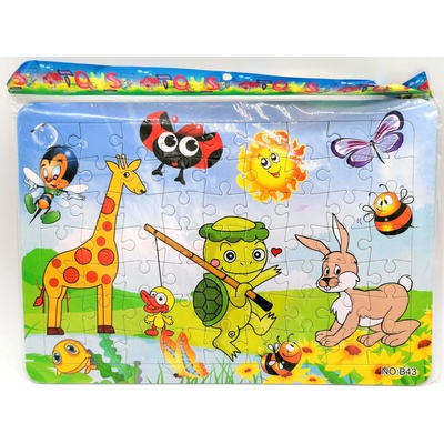 Wenzhou Bonvan Stationery & Gifts Co. , Ltd Пъзели на картон, микс 26 х 38см. М18-061