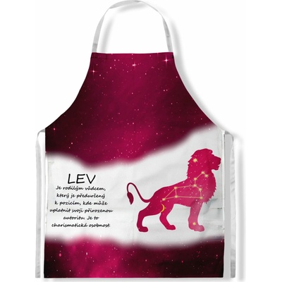 Impar Zástěra Lev 23.7. - 22.8. - červená