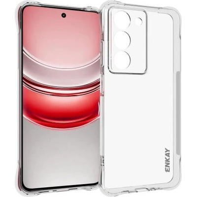 realme 14x / Realme C75 Удароустойчив ENKAY Силиконов Калъф и Протектор