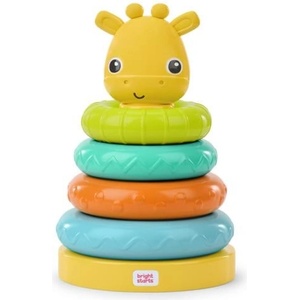 Bright Starts Играчка за подреждане кула жираф Giraffe Tower 6m+