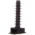 EM Group Flat mounting bar black for ties F=6mm BMKN5456AE /100pcs. /