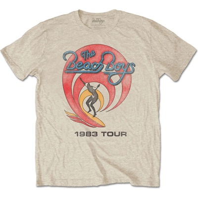 The Beach Boys tričko 1983 Tour Natural