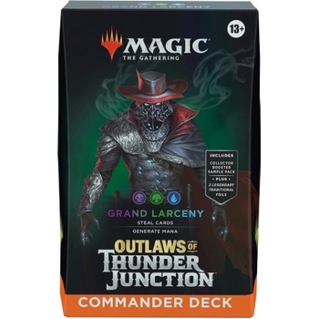 Wizards of the Coast Magic The Gathering Outlaws of Thunder Junction Commander Deck Grand Larceny