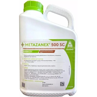 ADAMA Metazanex 500 SC 5 l