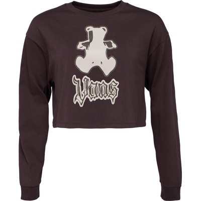 Vans Lil bear relax crop ls tee s