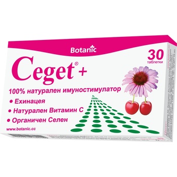Botanic Ceget+, 30 таблетки, Botanic (10013064)