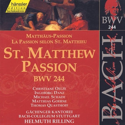 Bach - Collegium Stuttgart - Helmuth Rilling - Bach - St. Matthew Passion