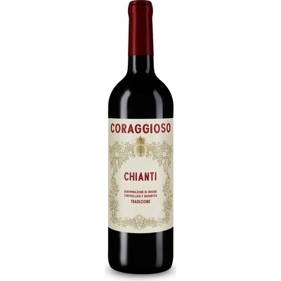 Coraggioso Chianti 2024 Červené suché 12,5% 0,75 l (holá láhev)