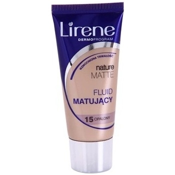Lirene Nature Matte fluidní make-up pro dlouhotrvající efekt 12 Natural 30 ml