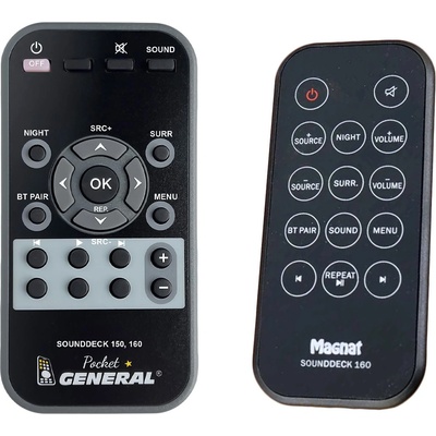 GENERAL MAGNAT Sounddeck 160 - дистанционно управление дубликат (Sounddeck 160)