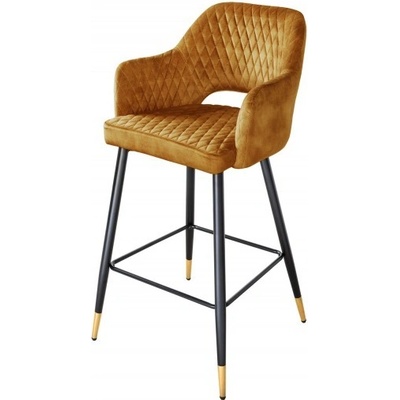 Interior DE BZ41516 PARIS tmavě žlutá samet