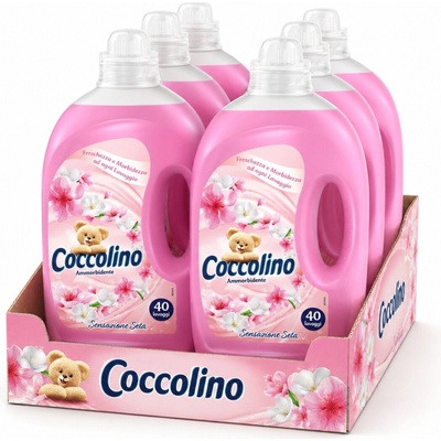 Coccolino koncentrovaná aviváž Sensazione Seta 6 x 40 PD