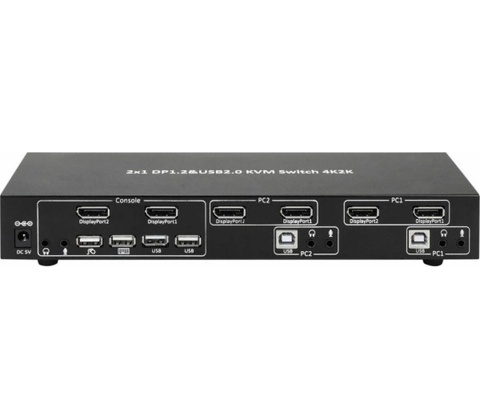 TECHly IDATA-DP-KVM2