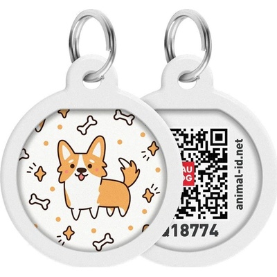 WA Smart ID známka 25 mm Corgi – Zboží Dáma