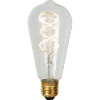 Lucide ST64 Filament bulb ? 6,4 cm LED Dim. E27 1x4,9W 2700K Transparant 49034/05/60
