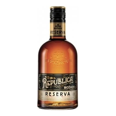 Božkov Republica Reserva 40% 0,5 l (holá láhev)