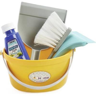 Ecoiffier Детски комплект за почистване Ecoiffier - С кофа и аксесоари (7900002776)