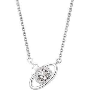 Silenti Jewelry Сребърно колие "Проницателност