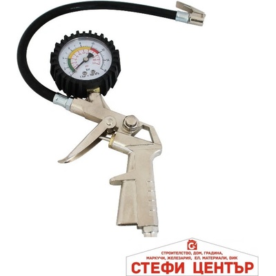 Paolo Пистолет с манометър за помпене на гуми 25d (3002)