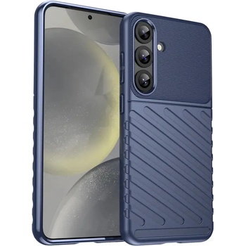 HQWear Силиконов брониран калъф Thunder Case за Samsung Galaxy S25+ - син (5907769367953)