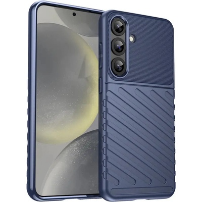 HQWear Силиконов брониран калъф Thunder Case за Samsung Galaxy S25+ - син (5907769367953)