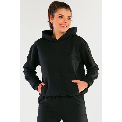 InfiniteYou Woman's Sweatshirt M248 čierna
