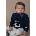 Donsje Вълнен бебешки пуловер Donsje Denn Merino Wool Sweater Snowman (4083507)