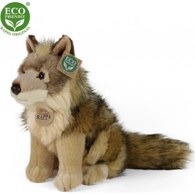 Eco-Friendly Rappa kojot/vlk sedící 24 cm – Zbozi.Blesk.cz