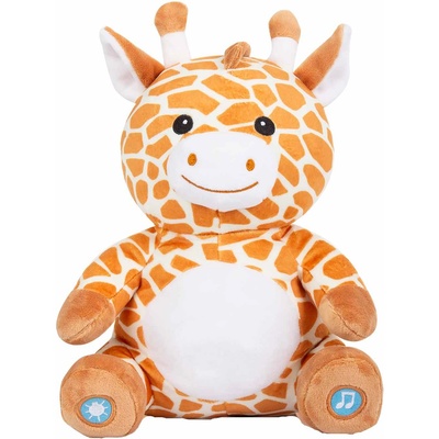 Chipolino Музикална плюшена играчка с функция нощна лампа Chipolino - Жирафче (PIL02305GIFF)