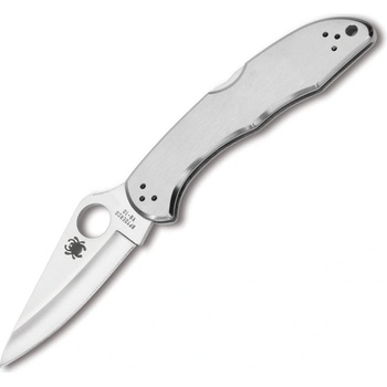 Spyderco Delica 4 zavírací nůž s klipem nerezová střenka C11P