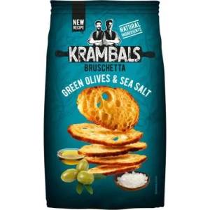 Krambals Крамбали с вкус на зелени маслини и морска сол 70 г