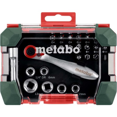 Metabo Sada bitov s malou račňou "PROMOTION", 26-dielna 626701000