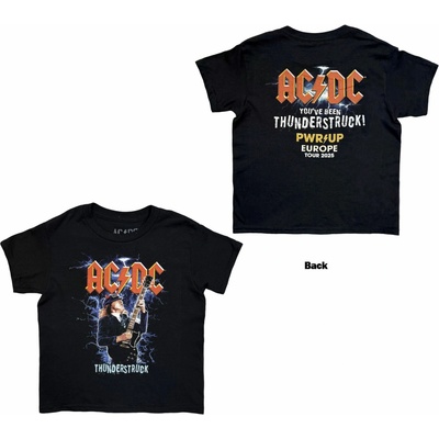 AC/DC Thunderstruck EU Tour '25 čierna