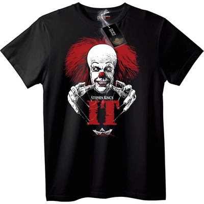 NOONEBRAND Тениска Stephen King's IT Pennywise - 7XL, Black