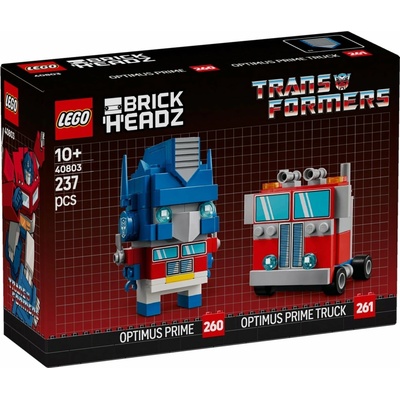 LEGO® BrickHeadz 40803 Robot a vozidlo Optimus Prime