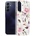 GKK Дамски Калъф за Samsung A35, GKK Elegant Flower Case, Бял (5949419086111)